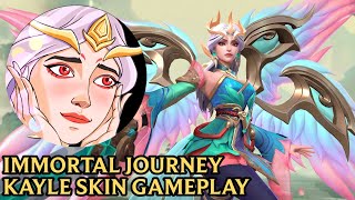 NEW IMMORTAL JOURNEY KAYLE SKIN GAMEPLAY  Patch 51d Wild Rift [upl. by Latta667]