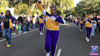 Westgate High quotPride of the Techequot Marching Band  Bayou Mardi Gras Parade 2024  New Iberia LA [upl. by Orling6]