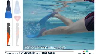 Natation  Comment utiliser les palmes pour le renforcement musculaire [upl. by Nuy39]