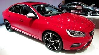 2014 Volvo S60 T6 AWD RDesign  Exterior and Interior Walkaround  2013 Frankfurt Motor Show [upl. by Grant]