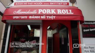 Marrickville Pork Roll a Sandwich Shop in Sydney serving take away Sandwich [upl. by Enirehtac]