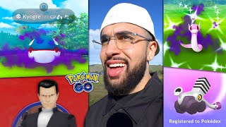 AMAZING NEWS Shadow Kyogre MORE Shiny Shadow Pokémon and NEW Pokémon [upl. by Ayalat]