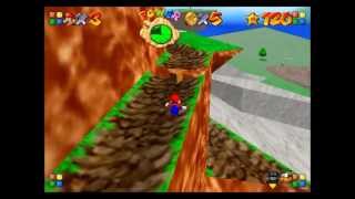 SM64  Shoot to the Island in the Sky  0x A Presses Abridged [upl. by Hsak]