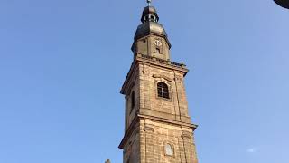 Erlangen ER Stadtmitte evang luth Altstädterkirche Glocken [upl. by Losse]