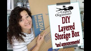 DIY Layered Storage Box [upl. by Capriola327]