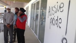 Gurudwara vandalised in Australia [upl. by Adnawt]