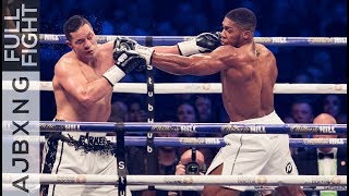 Full Fight  Anthony Joshua Vs Joseph Parker UD [upl. by Assiroc925]