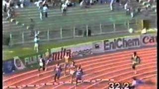 ATLETICA MONDIALI ROMA 1987 400 HS MOSES TELECRONACA DI PAOLO ROSI [upl. by Ecyor]