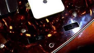 Squier 2012 VM Jazzmaster Mods  USA Pickguard amp Bridge Rattle Fix [upl. by Reppiks]