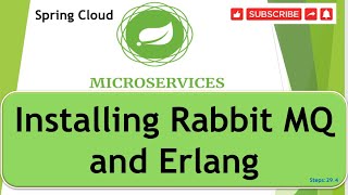 Step 29 4  Installing Rabbit MQ and Erlang [upl. by Edwine745]