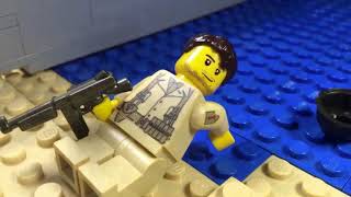 LEGO “Saving Private Ryan” Omaha Beach Scene [upl. by Finny]