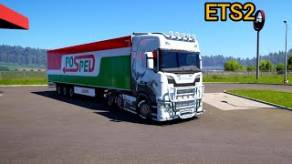 ETS2 Prague To Nuremberg 251Km Delivery Controller Gameplay [upl. by Jamille]