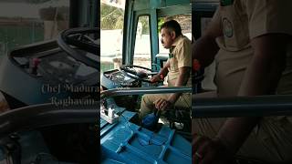 Most experienced KSRTC driver driving shorts [upl. by Anrapa976]