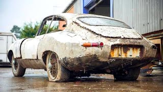 1971 Jaguar E Type V12  Car Restoration [upl. by Ikkaj]