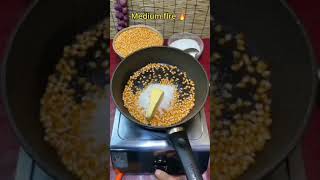 أسرع طريقة فشار بالزبده 🌽🌽 [upl. by Ahsaeit]