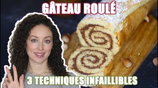 Comment réussir son gâteau roulé  3 astuces [upl. by Rance557]