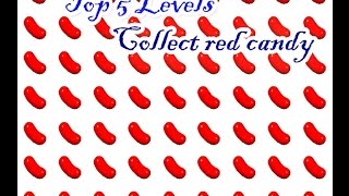 Candy crush saga best levels to collect red candy [upl. by Nerta718]