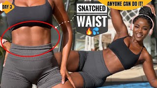 20 Min SNATCHED WAIST amp ABS  Get A Flat Stomach At HomeFIT IN 20 DAYS 3🍂 [upl. by Idnyc]