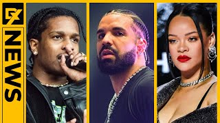 AAP Rocky Fires Back At Drake On Kid Cudi INSANO Album After Rihanna Diss [upl. by Rosella]