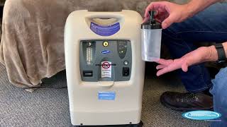 Part 5 Using a Bubbler Humidifier with your Invacare Oxygen Concentrator [upl. by Whitby]