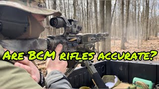 Is your go to rifle accurate Testing my bcm 145 [upl. by Lonier387]