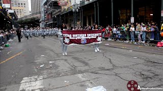 Texas Southern University Marching Band On St Charles amp Canal St The Krewe Of Thoth Parade 2024 [upl. by Jala]