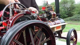 2 inch scale Burrell traction engine [upl. by Paxton21]