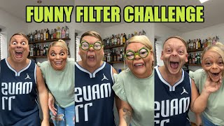 Try not to laugh funny filter challenge [upl. by Aholah586]