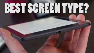 Flush Screen vs Sunken Screen for ereaders [upl. by Carilyn]