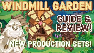 Windmill Garden Guide amp Review  New Productions  Cookie Run Kingdom [upl. by Omarr]