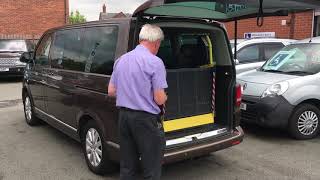 Wheelchair accessible Caravelle with Ricon rear lift [upl. by Anatolio]