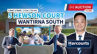 Live Auction  5 Hewson Court Wantirna South  Auction Results Melbourne [upl. by Ebbie]