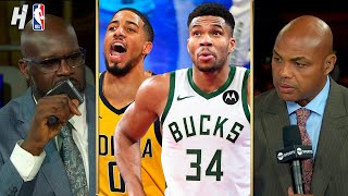 Inside the NBA reacts to Pacers vs Bucks Semifinals Highlights  2023 InSeason Tournament [upl. by Mintz]