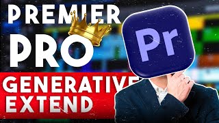 EXTEND Your Videos with PREMIERE PRO Generative Power [upl. by Nylisoj]