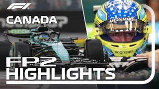 FP2 Highlights  2024 Canadian Grand Prix [upl. by Portia]