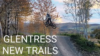 Glentress New Mountain Bike Trails  First Visit [upl. by Einahpts909]