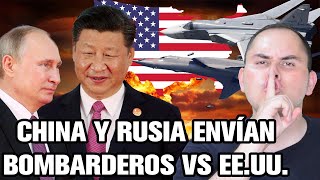 CHINA y RUSIA envían BOMBARDEROS hacia Estados Unidos respuesta del Comando Norte y más tensiones [upl. by Eselahc]