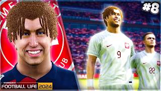 OUR FIRST INTERNATIONAL GOAL 😍  Football Life 2024  Be A Legend  Episode 8 [upl. by Ortrud920]