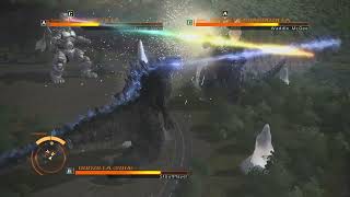 GODZILLA PS4  Godzilla 2019 and Super MechaGodzilla vs SpaceGodzilla [upl. by Lissa423]