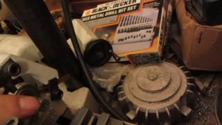 Using my 1983 EMCO Unimat 3 lathe to help repair a Uinmat SL motor drive shaft [upl. by Ahseram102]