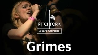 Grimes performs quotGenesisquot at Pitchfork Music Festival 2012 [upl. by Epuladaug286]