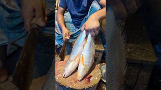 Amazing Poha Fish Cutting Skills In Bangladesh Fish Market By Expert Cutter shorts [upl. by Kirven]