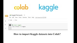 How to Import use Kaggle datasets in Google Colab [upl. by Acinat]