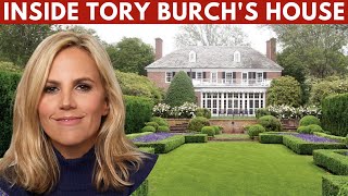 Tory Burch Hamptons House Tour  INSIDE Tory Burchs Southampton Home  Interior Design [upl. by Aneger]