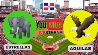 🩸ESTRELLAS ORIENTALES VS AGUILAS CIBAEÑAS LIDOM EN VIVO🩸17112023 Nelvin sportRD [upl. by Notgnillew]