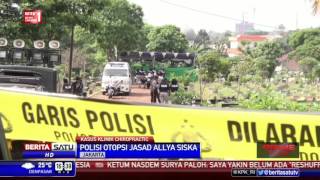 Polisi Otopsi Jasad Allya Siska di TPU Tanah Kusir [upl. by Beilul850]