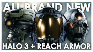 The Lore Behind ALL the NEW Halo 3 and Halo Reach Armor [upl. by Rufina]