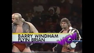 Brad Armstrong amp Marcus Bagwell vs Barry Windham amp Brian Pillman Worldwide Dec 26th 1992 [upl. by Ylnevaeh384]