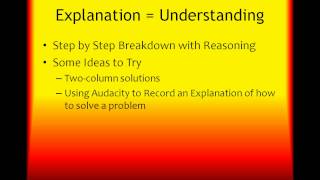 Promoting Higher Order Thinking Skills Through Explanations [upl. by Anthia]