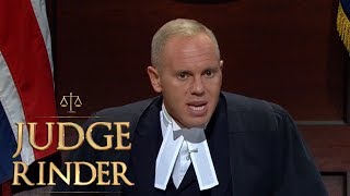 Judge Rinder Gets Angry at a Mans Malicious Behaviour  Judge Rinder [upl. by Aseek]